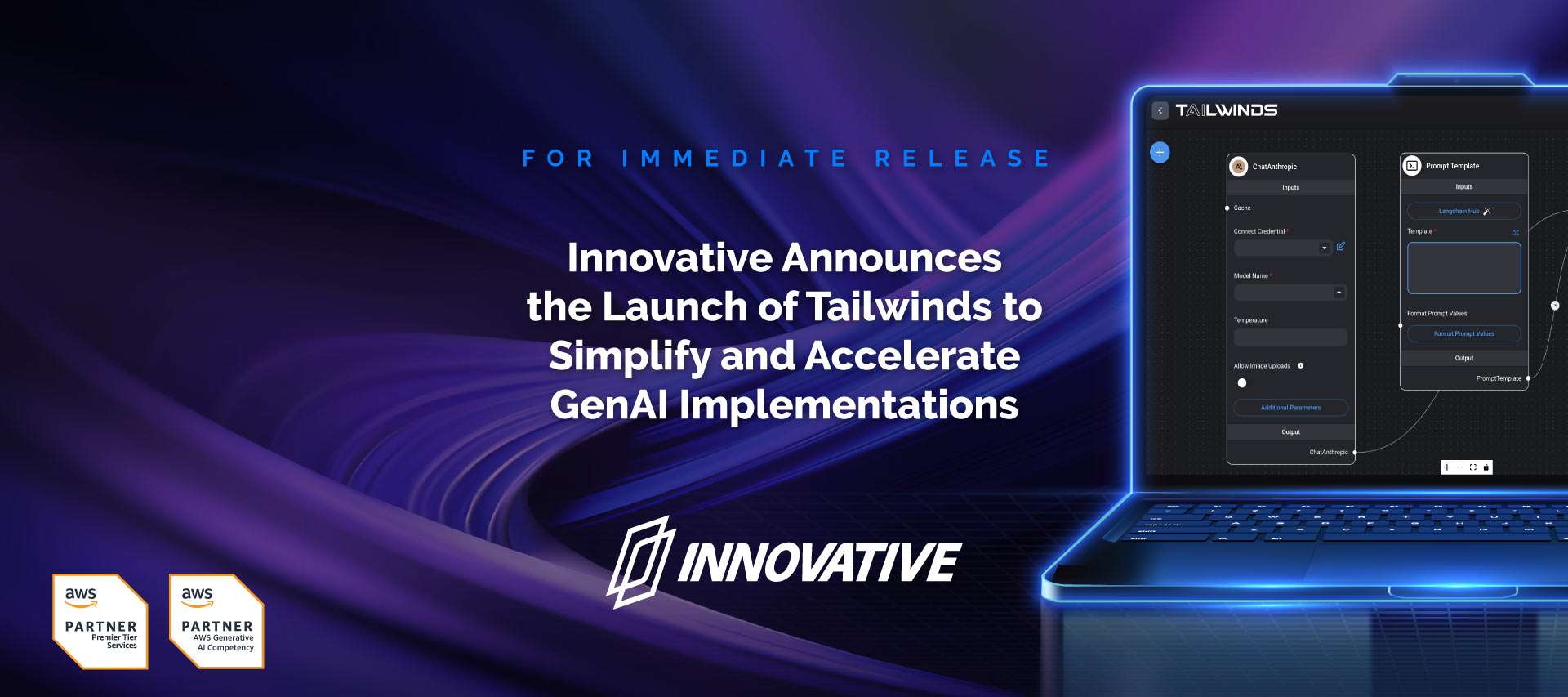 Innovative Solutions Announces the Launch of Tailwinds to Simplify and Accelerate GenAI Implementations