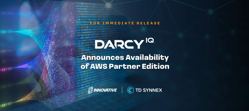 DarcyIQ Announces Availability of AWS Partner Edition
