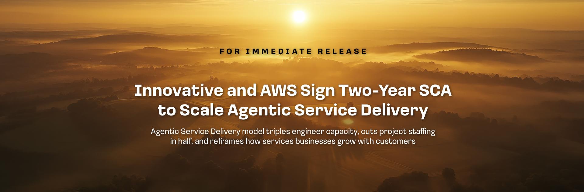 Innovative Solutions and AWS Sign Two-Year Strategic Collaboration Agreement